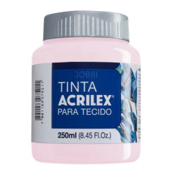 Pintura para Tela Acrilex 250ml Rosa Bebé 813