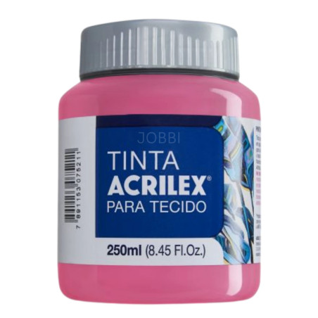 Pintura para Tela Acrilex 250ml Pink 527