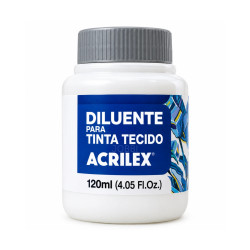 Diluyente para Pintura de Tela Incoloro 120ml - ACRILEX