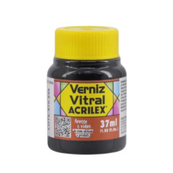 Barniz Vitral Fume 37 ML, ACRILEX