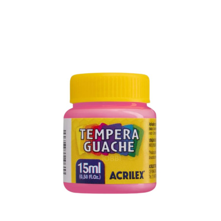 Tempera Guache 15ml Rosa - ACRILEX