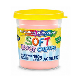 Masa de Moldear Soft 150g Salmón bebé - ACRILEX