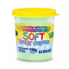 Masa de Moldear Soft 150g Verde bebé - ACRILEX