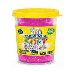 Masa de Moldear Soft Glitter 150g Maravilla - ACRILEX