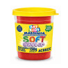 Masa de Moldear Soft Glitter 150g Rojo - ACRILEX