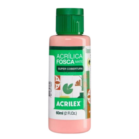 Pintura Acrílica Mate 60ML, Salmon - ACRILEX