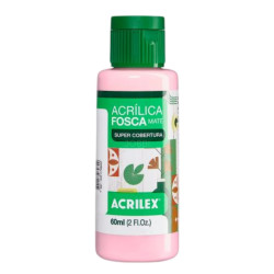 Pintura Acrílica Mate 60ML, Rosa - ACRILEX