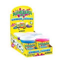 Slime Kimeleka Oceano Colores Surtidos 180g - ACRILEX