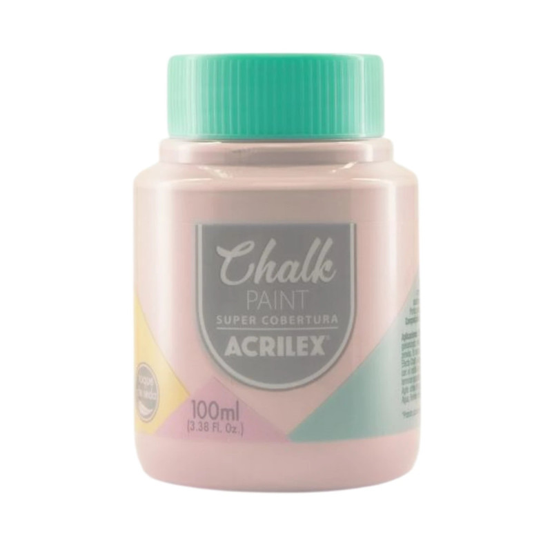Pintura Tizada Chalk Paint 100ml Rosa Elisabete - ACRILEX