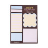 Set de 6 Sticky Notes Coffee - MUNDO FW