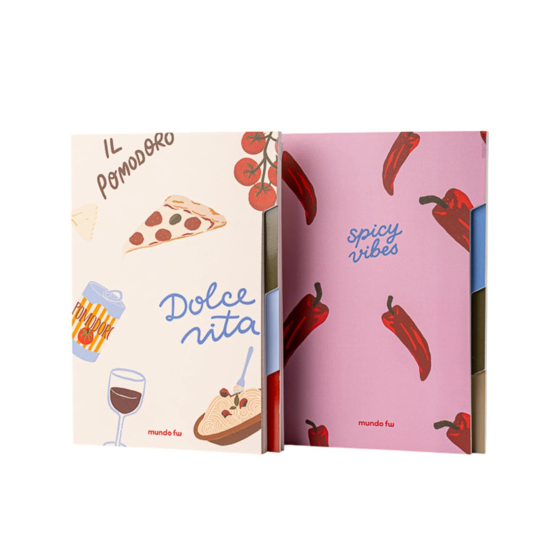 Cuaderno A5 Il Pomodoro - MUNDO FW