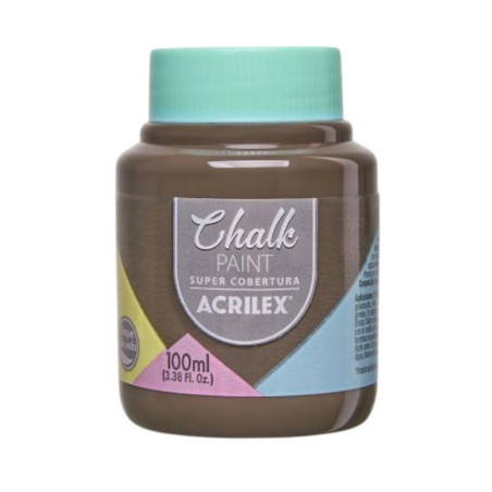 Pintura Tizada Chalk Paint 100ml Ristretto- ACRILEX