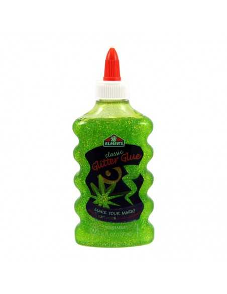 Pegamento glitter verde, ELMERS