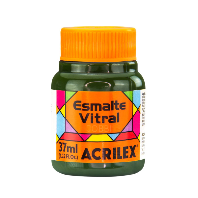 Esmalte Vitral 37ml Verde Oliva - ACRILEX