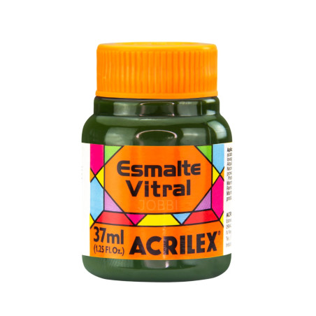 Esmalte Vitral 37ml Verde Oliva - ACRILEX