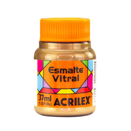 Esmalte Vitral 37ml Oro Viejo - ACRILEX