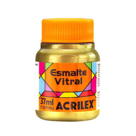 Esmalte Vitral 37ml Oro - ACRILEX