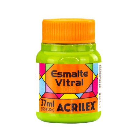 Esmalte Vitral 37ml Verde Pistache - ACRILEX