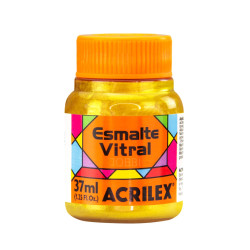 Esmalte Vitral 37ml Dorado Solar - ACRILEX