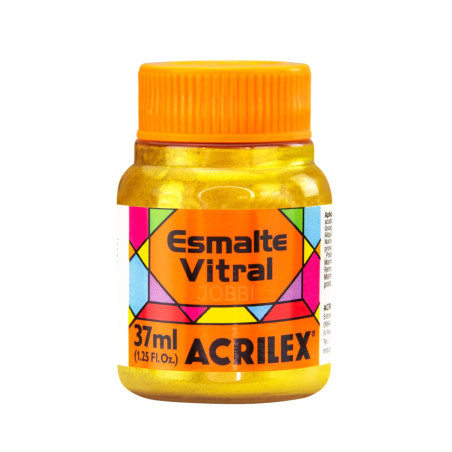 Esmalte Vitral 37ml Dorado Solar - ACRILEX