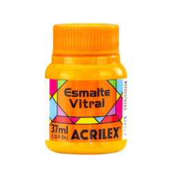 Esmalte Vitral 37ml Amarillo Cadmio - ACRILEX