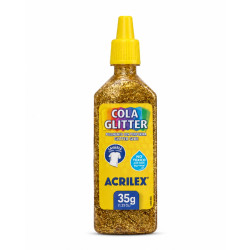 Cola Glitter 35ml Oro - ACRILEX