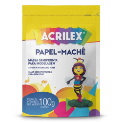 Papel Maché 100g - ACRILEX