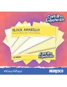 Block cartulina entretenida amarillo, MURESCO