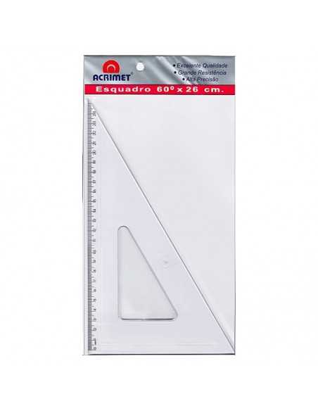 Escuadra 60° x 26 cm, ACRIMET