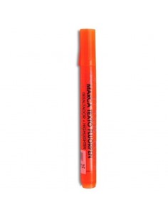 Rotulador resaltador naranja, ACRILEX
