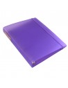 Carpeta tres anillo T/C  violeta, ACRIMET