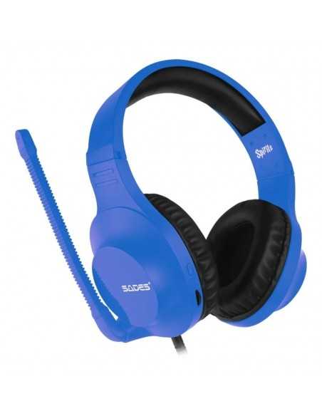Auriculares gaming Spirit Multiproforma color Azul, SADES