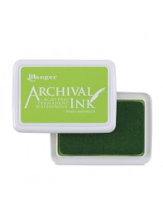 Almohadilla de tinta  verde, RANGER INK