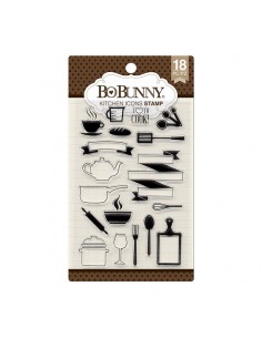 Sello de iconos de cocina, BOBUNNY