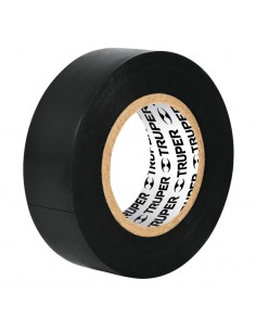Cinta de aislar 18M negro, TRUPER