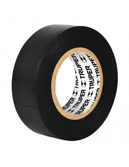 Cinta de aislar 18M negro, TRUPER
