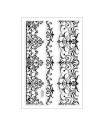 Sellos transparentes "Bordes elegantes", STAMPENDOUS