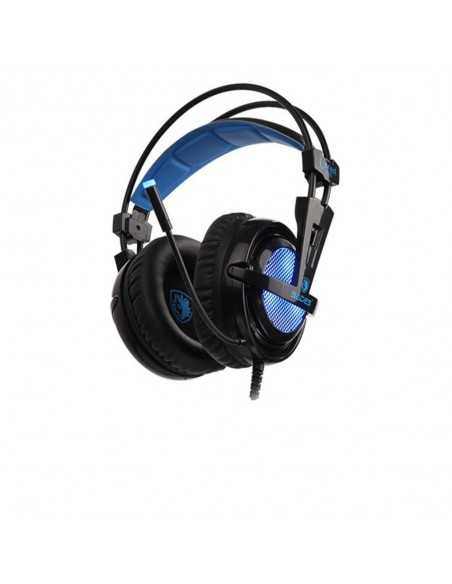 Auriculares PC Gaming Locust Plus 7.1 con Luz RGB, SADES