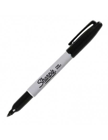 Marcador permanente punta fina color negro, SHARPIE