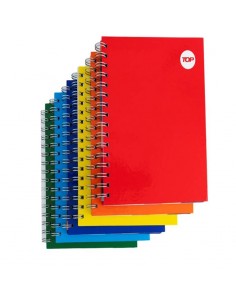 Cuaderno espiral oficio de 100 hojas, TOP