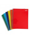 Cuaderno espiral carta de 100 hojas, LIDER