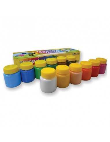 Tempera guache de 12 colores 15ml,...