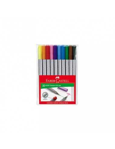 Marcardores Grip Finepen, FABER-CASTELL