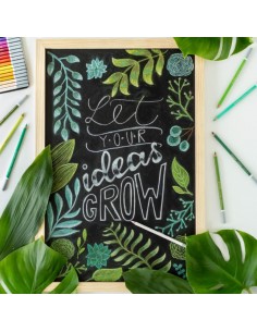 Estuche metálico 36 lápices tiza pastel, STABILO