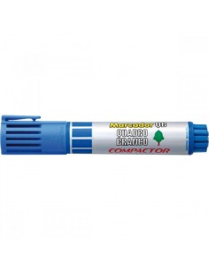 Marcador de Pizarra Azul, COMPACTOR