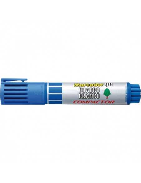 Marcador de Pizarra Azul, COMPACTOR