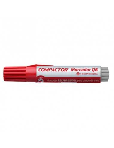 Marcador de pizarra rojo, COMPACTOR