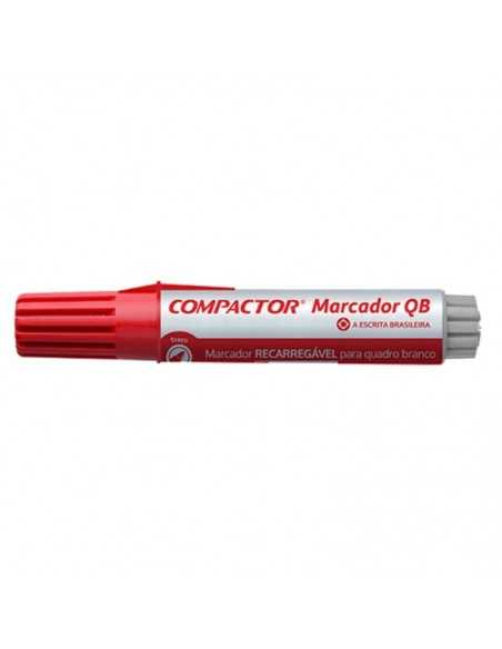Marcador de pizarra rojo, COMPACTOR