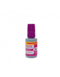 Recarga para Marcador de Pizarra Rosa, COMPACTOR