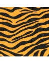 Papel crepe de zebras amarillas, ACRICOLOR